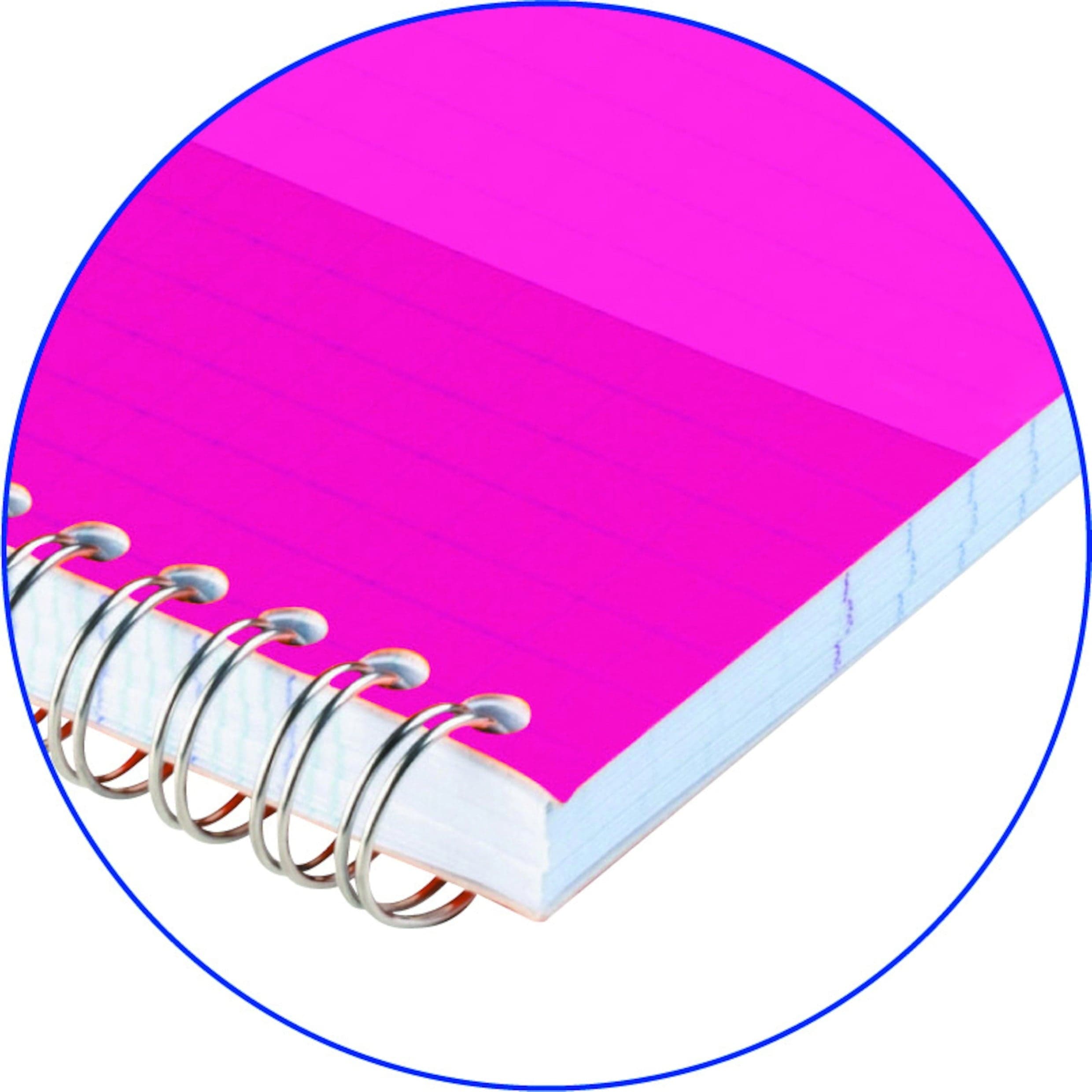 Caiet cu spirala A5+, OXFORD School Projectbook, 4cul x 30file-90g/mp, Scribzee, coperta PP-dictando