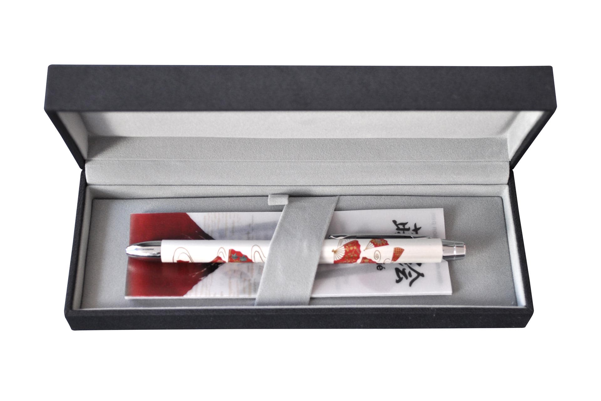 Pix multifunctional de lux PENAC Maki-E - Sensu, in cutie cadou, corp alb