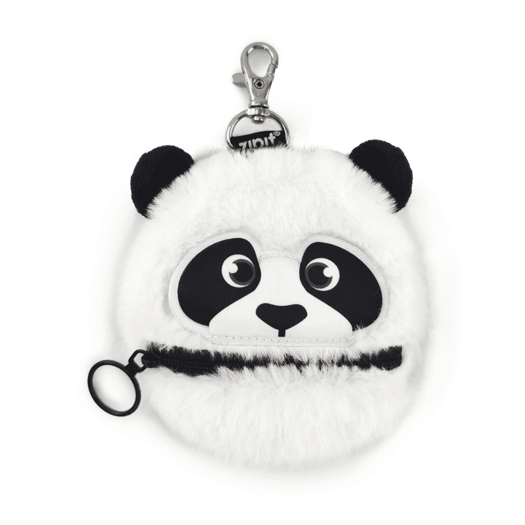 Breloc chei ZIPIT Mini Plush - Panda