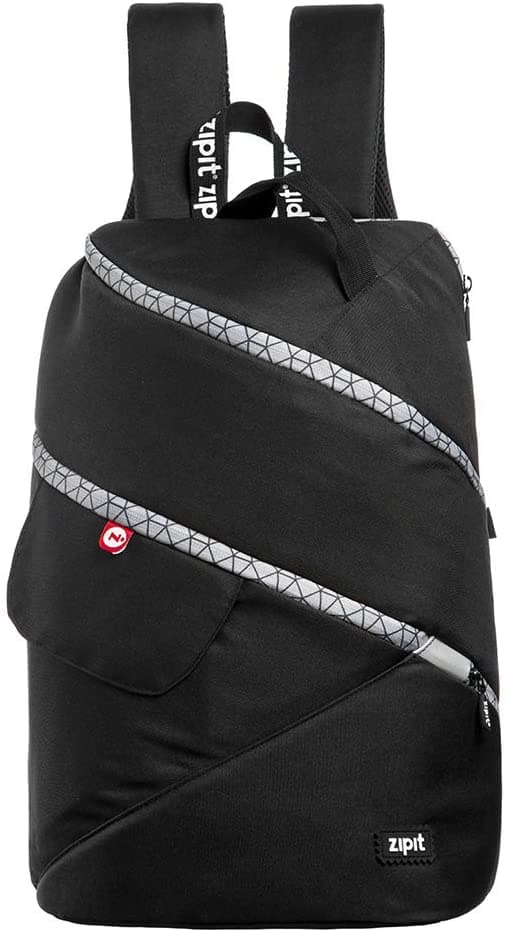 Rucsac ZIPIT Looper Premium - negru cu gri