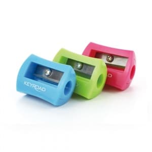 Ascutitoare simpla Keyroad Cute KR970970 KR971836, 1 orificiu, plastic, diverse culori