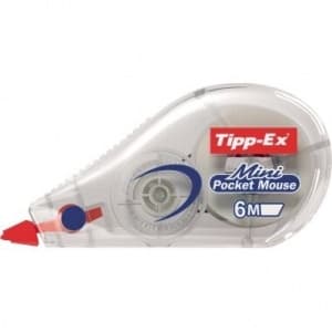 Banda corectoare Bic Tipp-Ex, 5mm x 6m, model Mini Pocket Mouse
