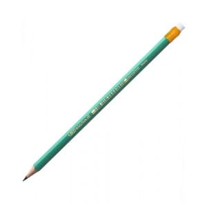 Creion grafit Bic Evolution 655 8803323, HB, corp hexagonal verde, cu guma de sters