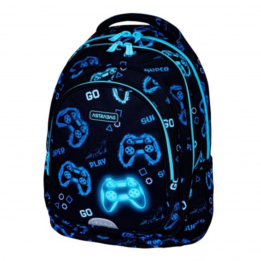 Ghiozdan Astra, Go Playing, AB300, 42 x 30 x 19 cm, 3 compartimente