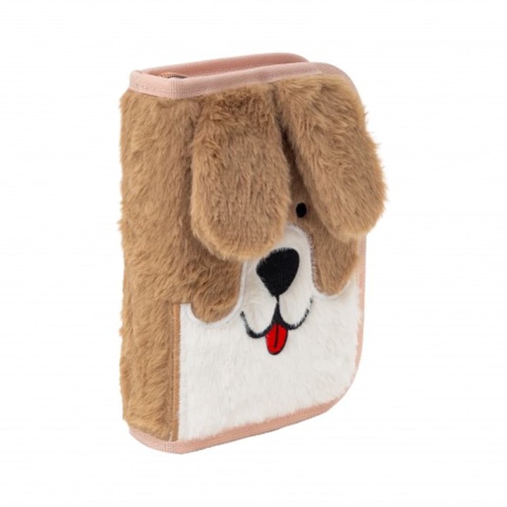 Penar Astra Fluffy Puppy, 1 compartiment, 2 clapete, 20 x 14 x 3.5 cm