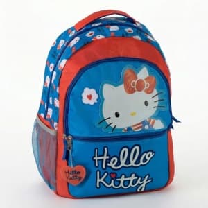Ghiozdan Cerda Hello Kitty, 31cm, 3 compartimente, 31x40x14cm, 641998