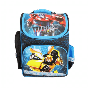 Ghiozdan St.Majewski Transformers, 1 compartiment, 3 buzunare, albastru, 624261