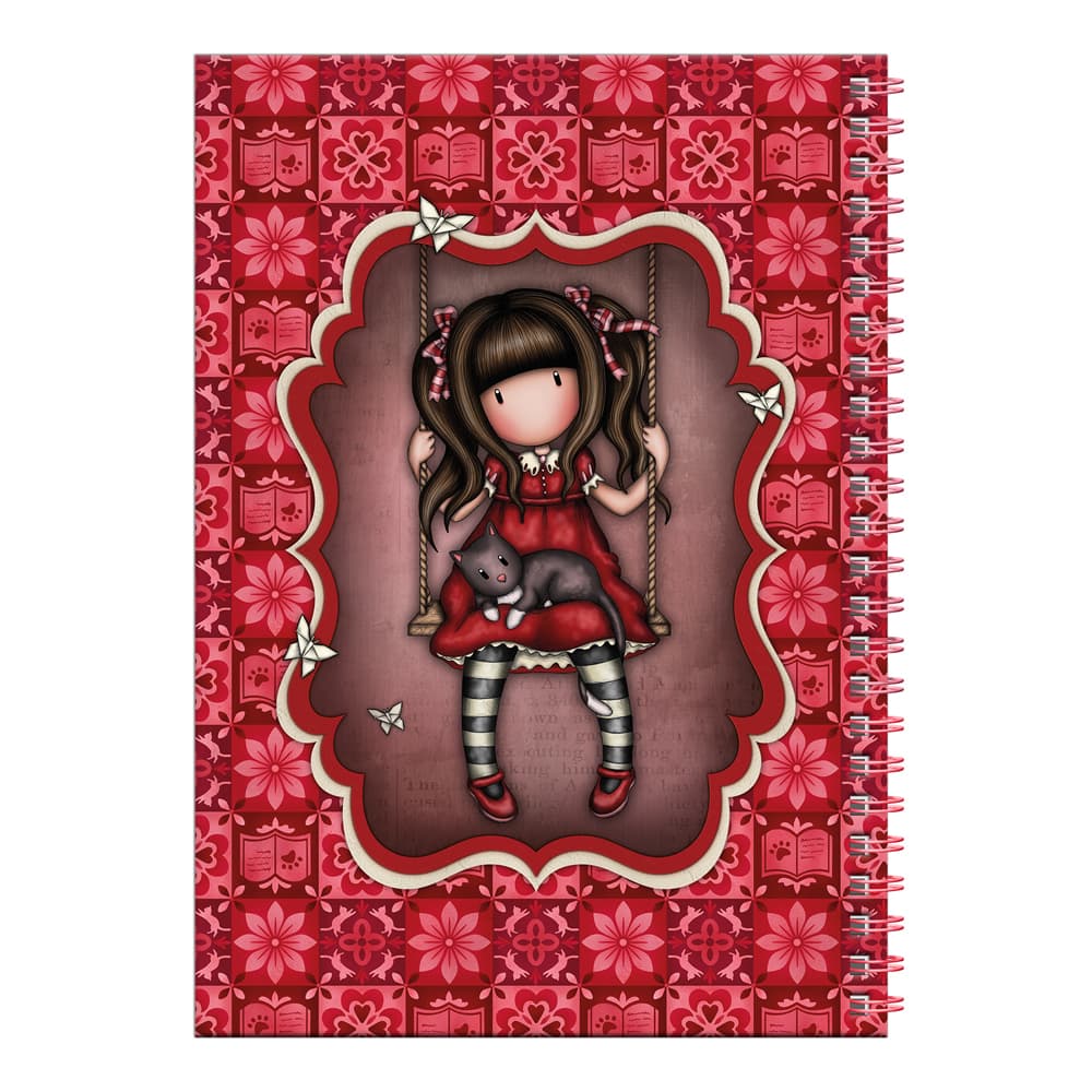 Caiet Gorjuss Ruby, cu accesorii papetarie