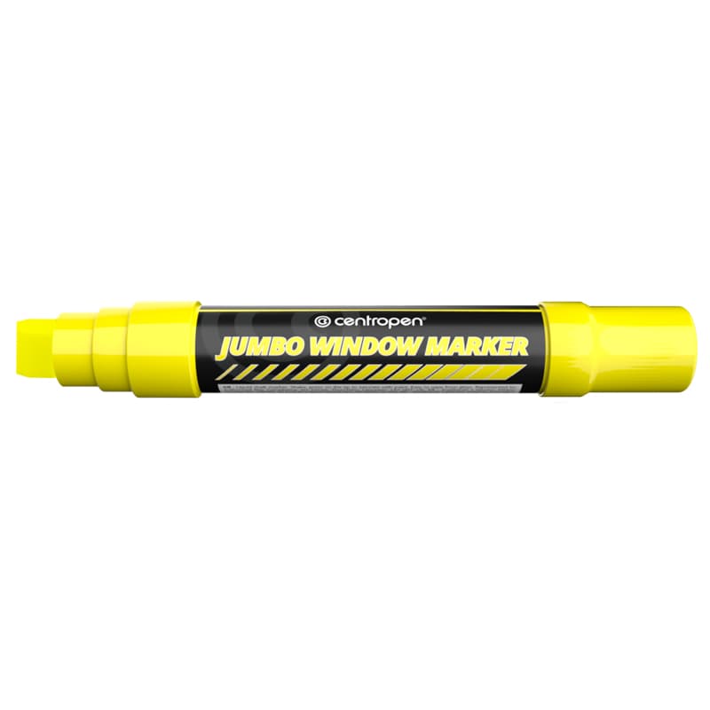 MARKER CRETA LICHIDA GALBEN JUMBO 2-15MM 9120 CENTROPEN