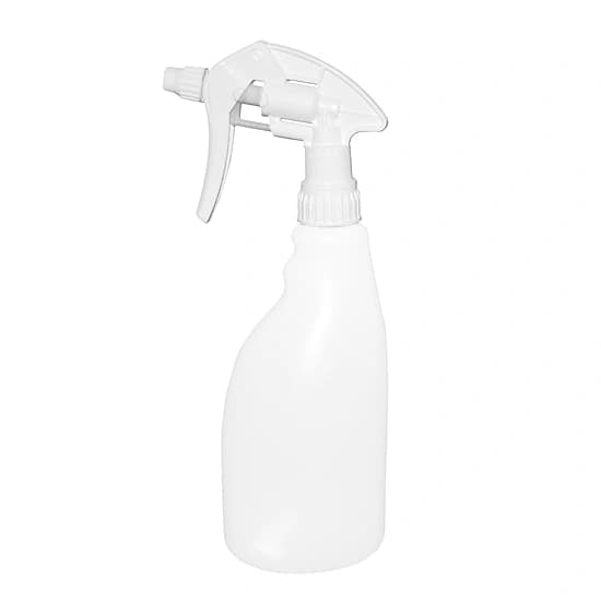 Recipient gradat cu pulverizator, alb, 600ml