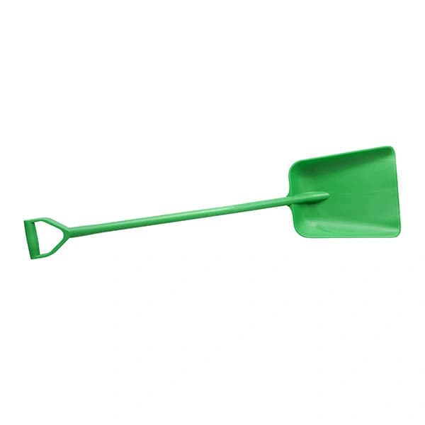 Lopata ergonomica PP, 33 x 38 x 133cm, verde
