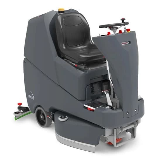 Mașină de spălat pardoseli ride-on cu acumulatori, rezervor 120L, Numatic