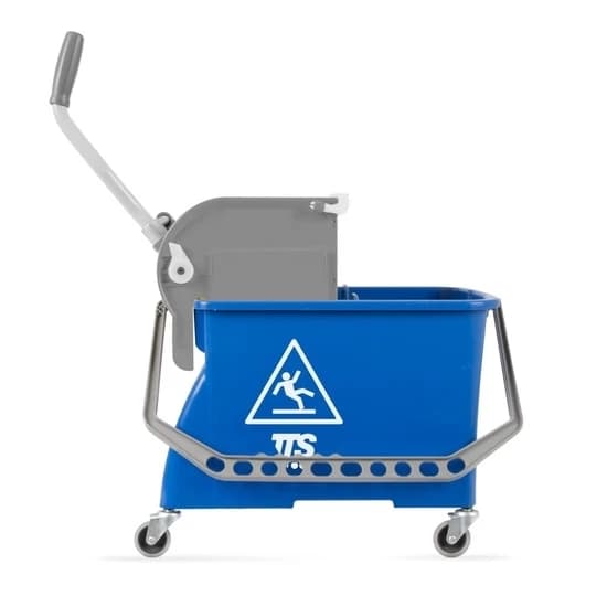 Cărucior profesional cu separator detașabil și storcător TTS - O-Key Profesional, 20L