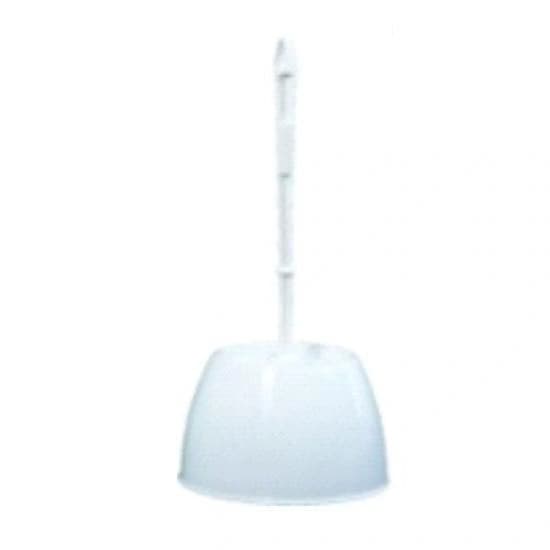 Perie WC plastic alb