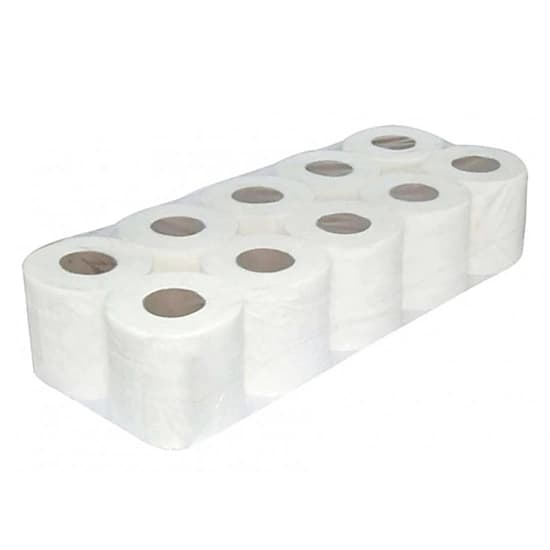 Hartie igienica, 2 straturi, alba, 12m, 10 role/bax