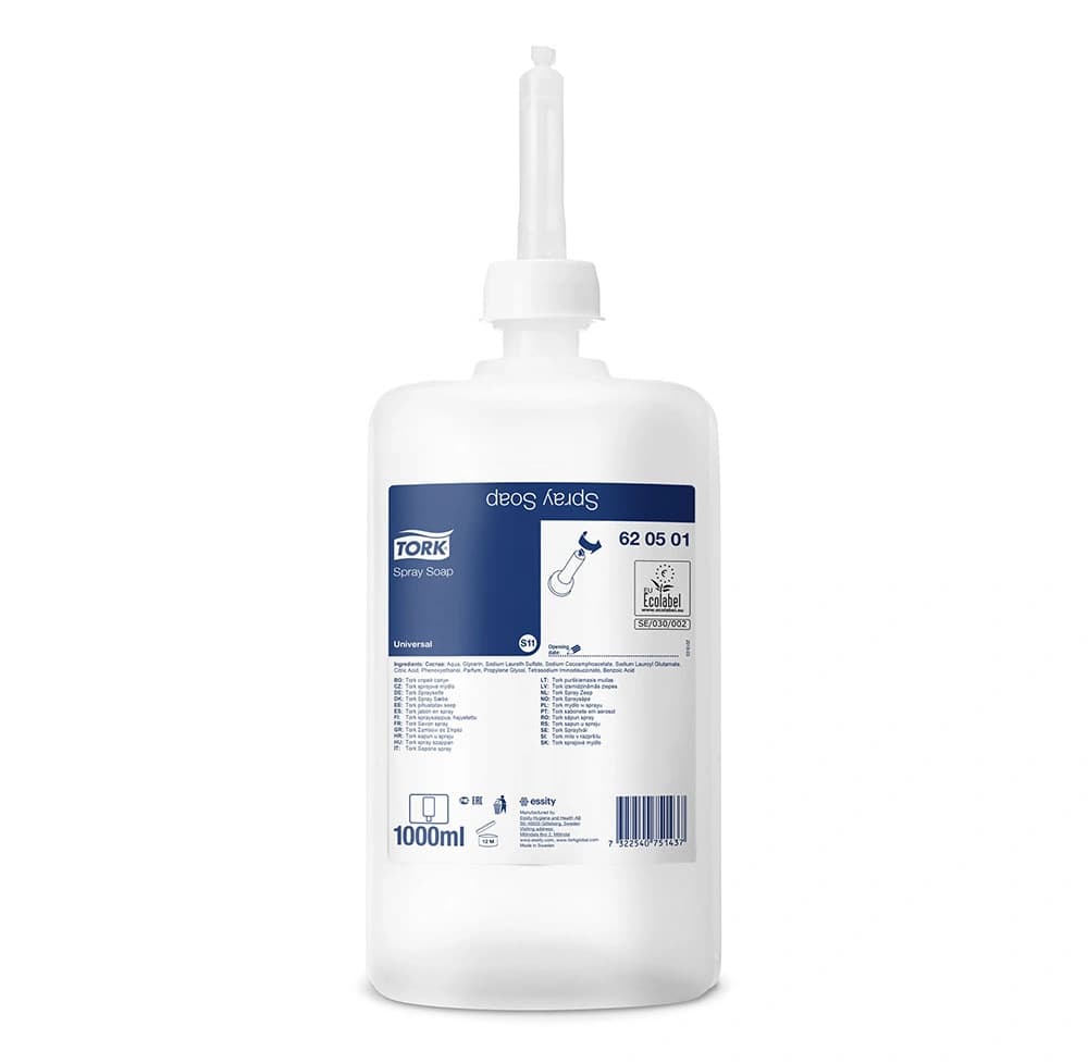 Rezerva sapun lichid spray, fara parfum Tork, 1L