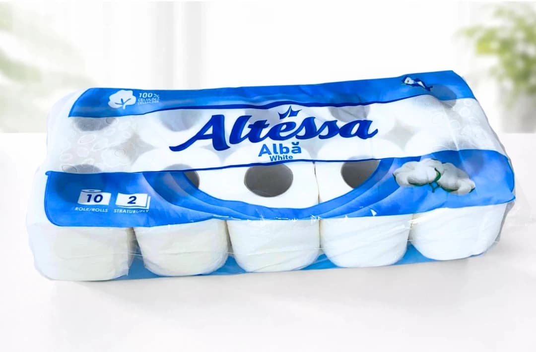 Hartie igienica 2 straturi, alba, Altessa