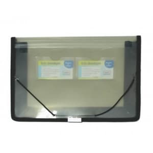 Mapa plastic Office Cover T4162A, cu elastic, A4, cu burduf panza 7cm