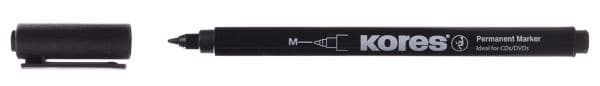 MARKER CD NEGRU 1.0MM KORES