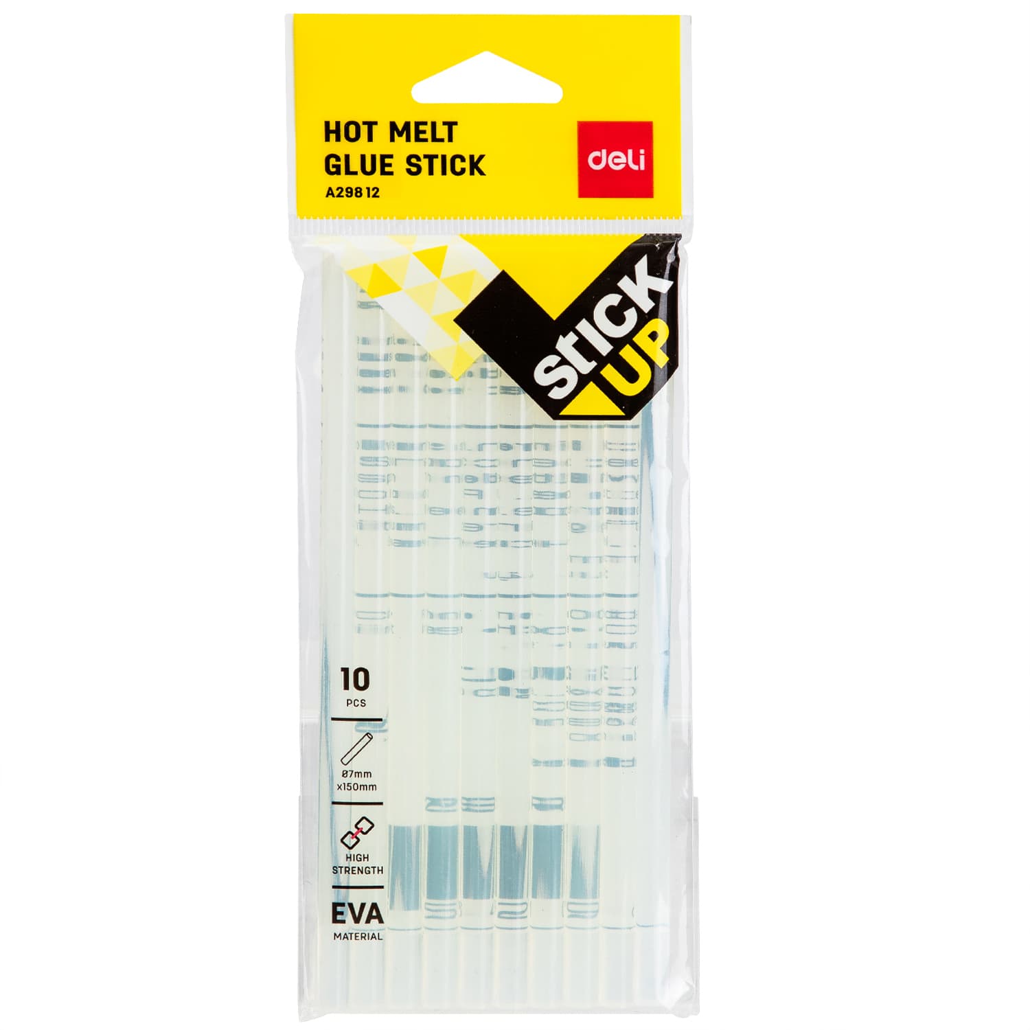 LIPICI TRANSPARENT HOT MELT 7*150MM 10 BUC/SET DELI