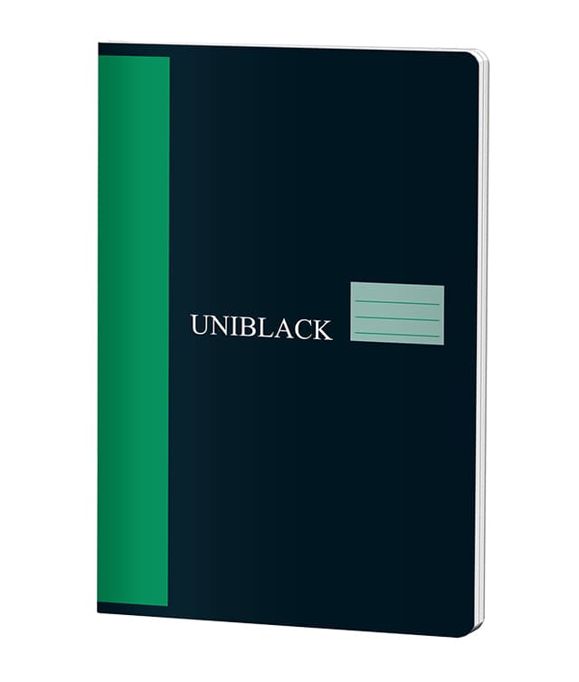 CAIET A4 60 FILE DICTANDO COPERTA VERDE UNIBLACK PIGNA