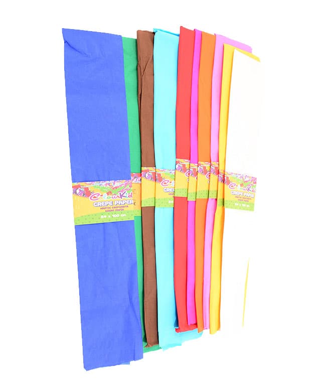 HARTIE CREPONATA 10 CULORI/SET COLOUR KIDS PIGNA
