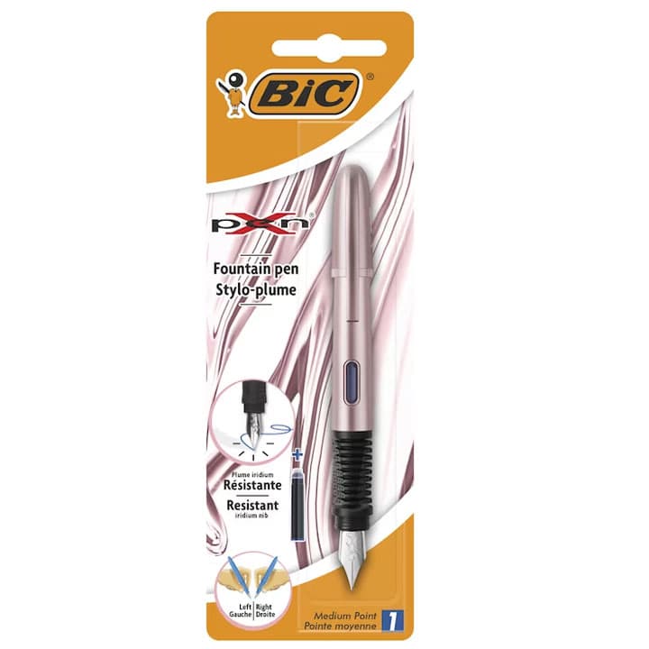 STILOU XPEN CHROME PINK BLISTER BIC