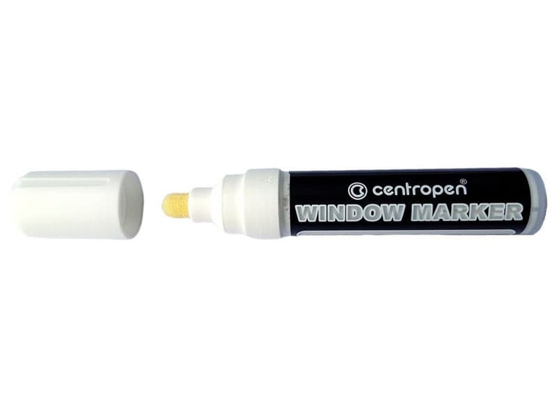 MARKER CRETA LICHIDA ALBA 2-15MM VARF ROTUND 9121 CENTROPEN