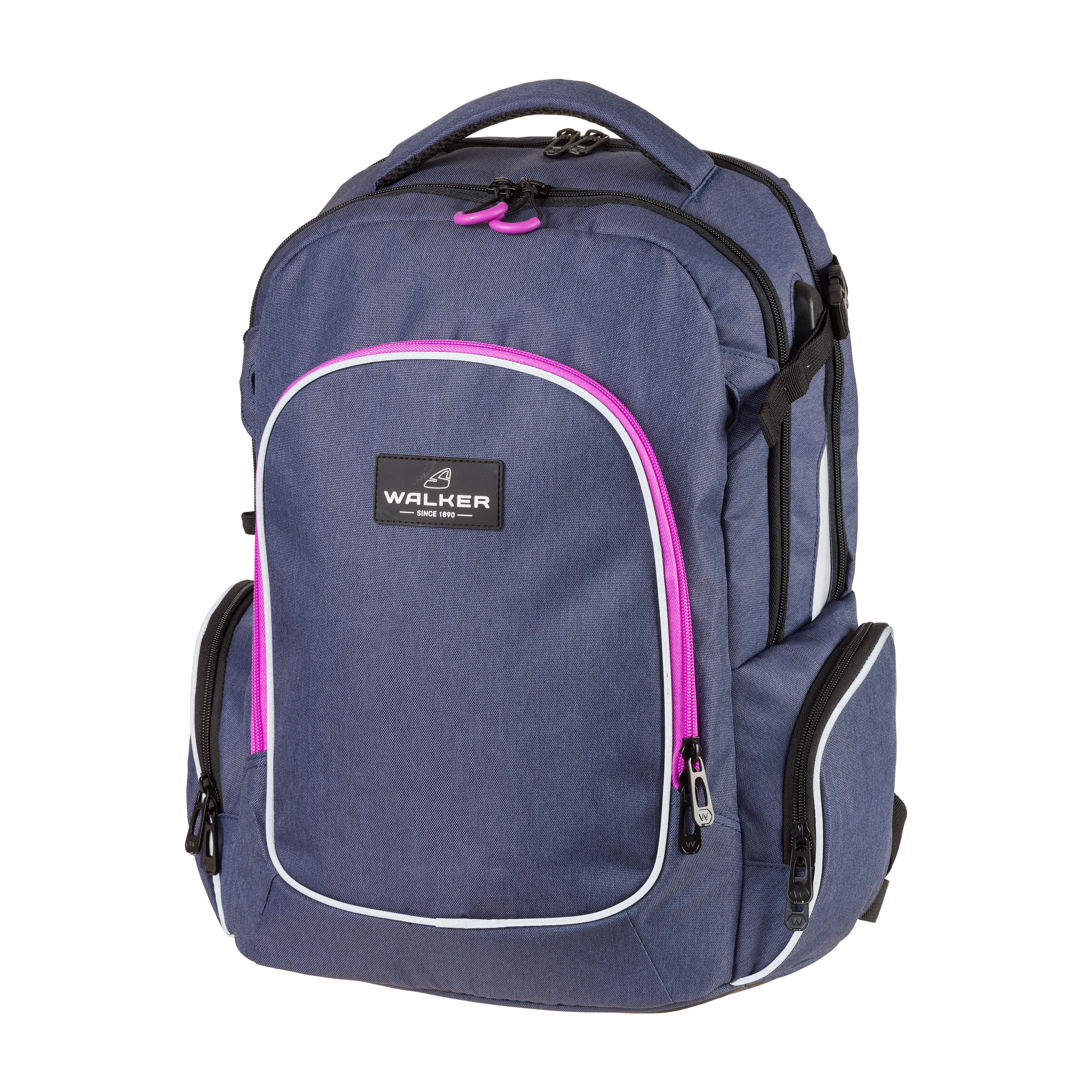 RUCSAC CAMPUS EVO ALBASTRU-ROZ WALKER