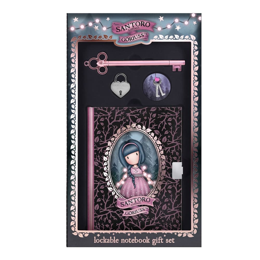 Jurnal Gorjuss Fairy Dusk, cu lacatel, pix design cheie