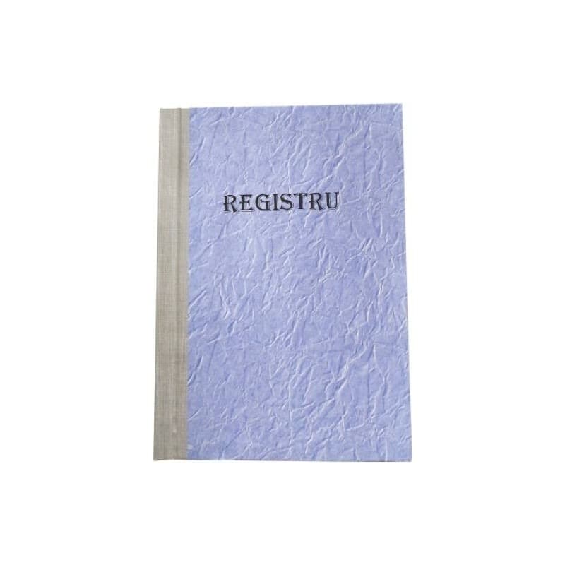 Registru A4 Nova Economic, 200 file, liniatura matematica, coperta cartonata