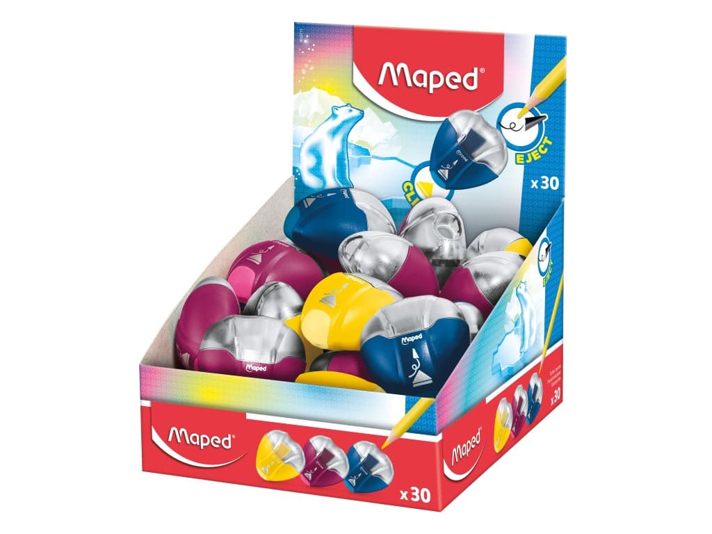 Ascuțitoare Maped I-gloo Eject simplă cu rezervor