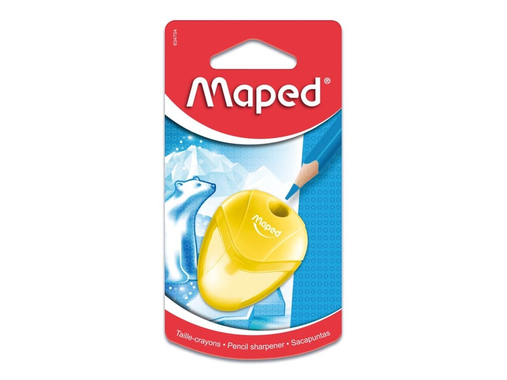 Ascuțitoare Maped I-gloo simplă cu rezervor blister