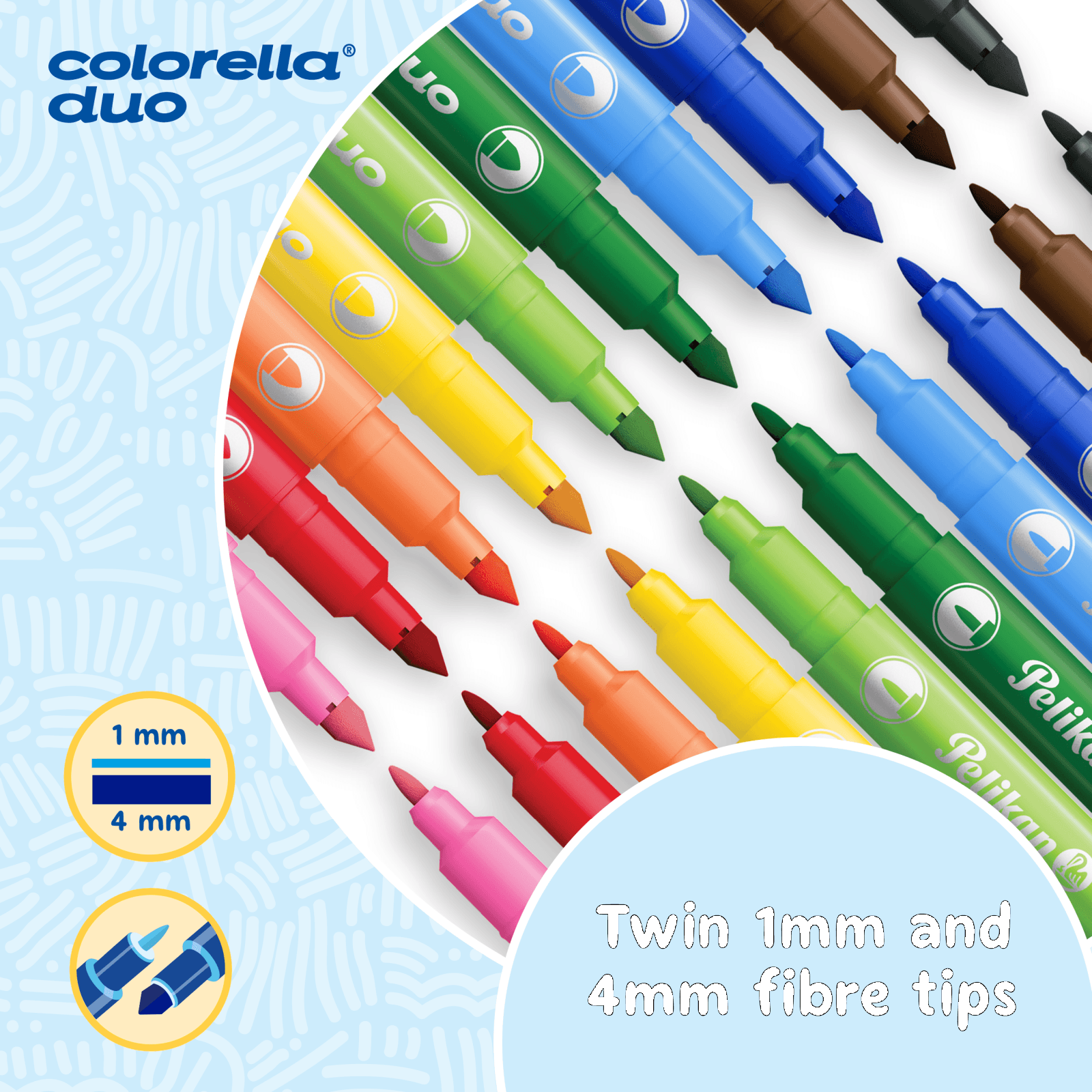 CARIOCA COLORELLA DUO C407 SET10 BLISTER