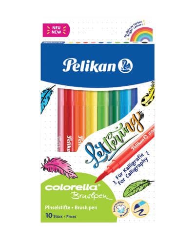 CARIOCA COLORELLA SUPER BRUSH SET10 BLISTER