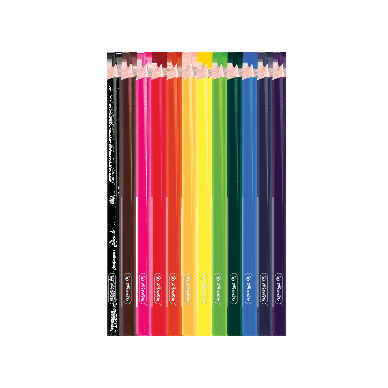 CREIOANE COLORATE TRIUNGHIULARE 3MM SET24 TAVA PLASTIC