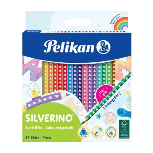 CREIOANE COLORATE SILVERINO TRIUNGHIULARE SET24