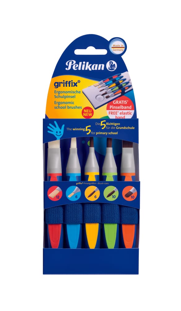 SET 5 PENSULE GRIFFIX (VARF LAT:12;6+VARF ROTUND :6;10+VARF LIMBA PISICA:10) BLISTER