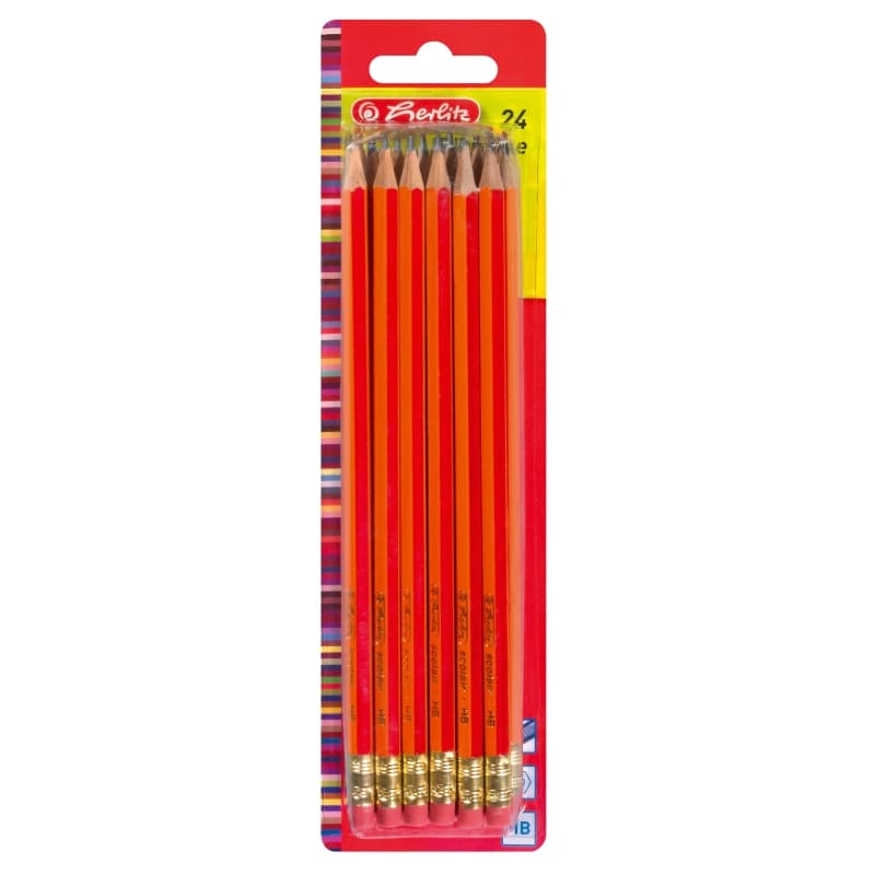 CREION GRAFIT CU RADIERA HB ROSU SET24