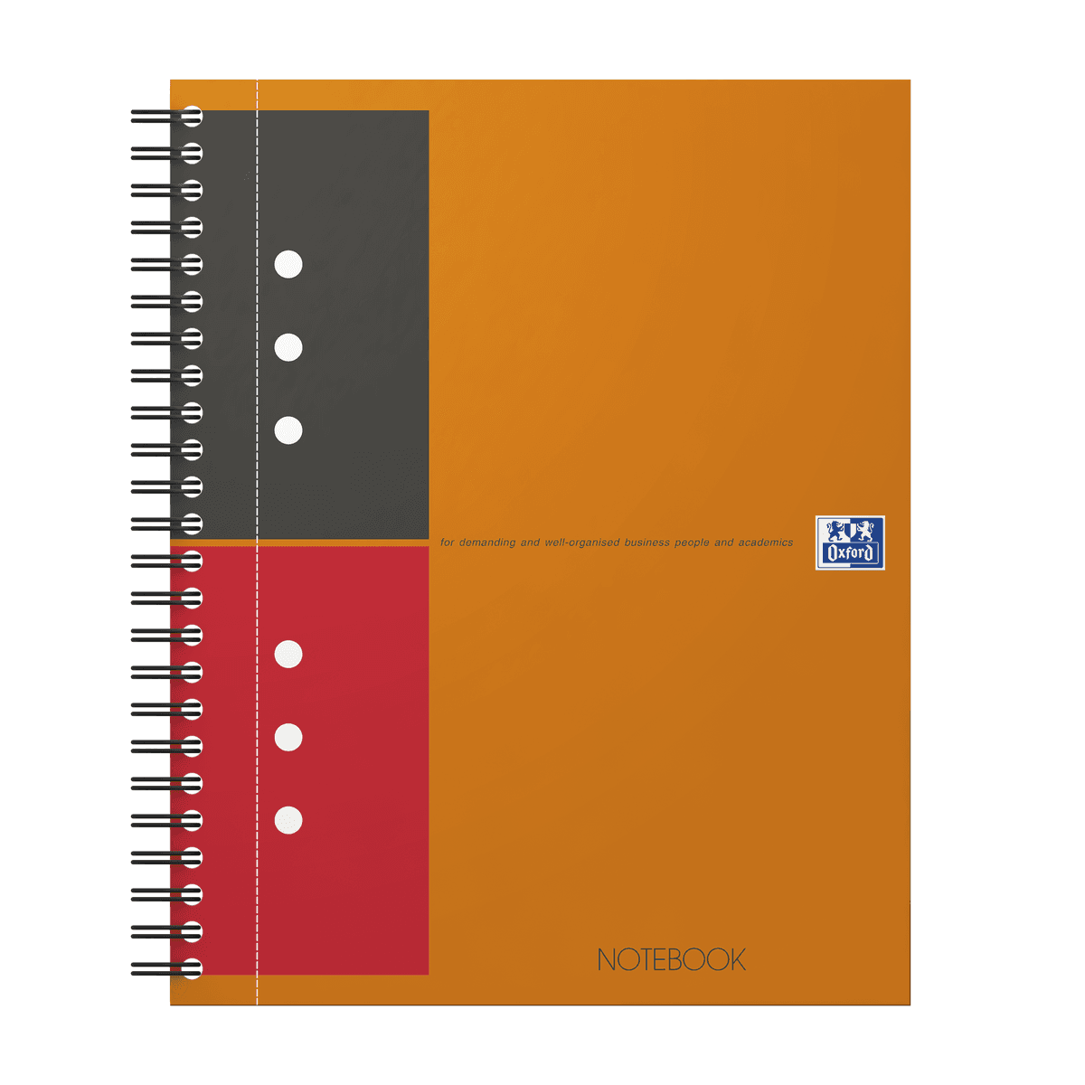 AGENDA ORG OXFORD INTERNATIONAL NOTEBOOK A5+ 80F SPIRA PEFC DICTANDO PORTOCALIU