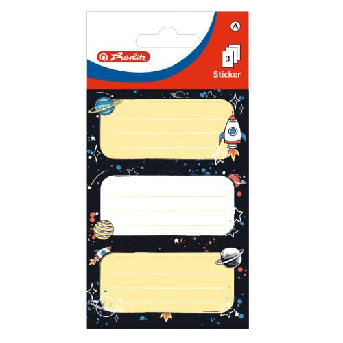 ETICHETE SCOLARE SPACE SET9