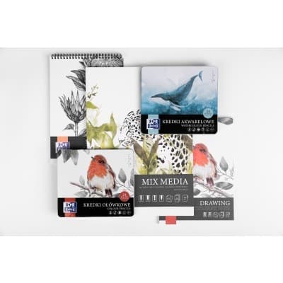 BLOC DESEN OXFORD SKETCHING A4 50F 120G/MP FSC� MIX70% COLECTIA ARTISTIC