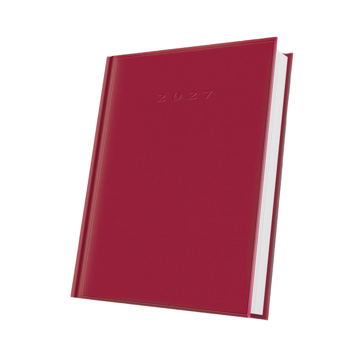 AGENDA DATATA A5 352PAG COPERTA BURETATA ROSU 2027