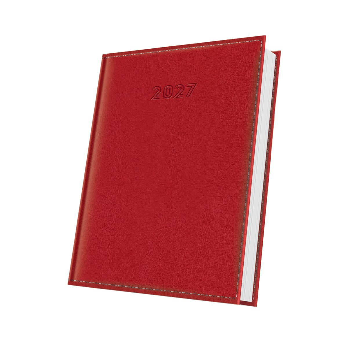 AGENDA DATATA A5 352PAG DELUXE CORINALDO COPERTA PIELE SINTETICA ROSU 2027