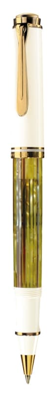 ROLLER SOUVERAN R400 ACCESORII PLACATE AUR ALB/VERDE