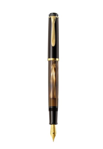 STILOU CLASSIC M200 M BROWN MARBLED PENITA+ACCESORII PLACATE AUR