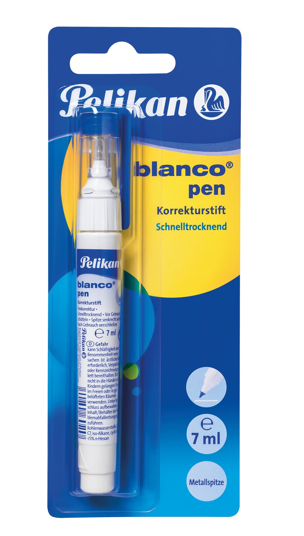 PIX CORECTOR BLANCO BAZA SOLVENT 7ML BLISTER