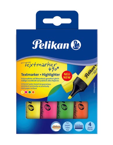 TEXTMARKER 490 SET4 CUTIE CARTON