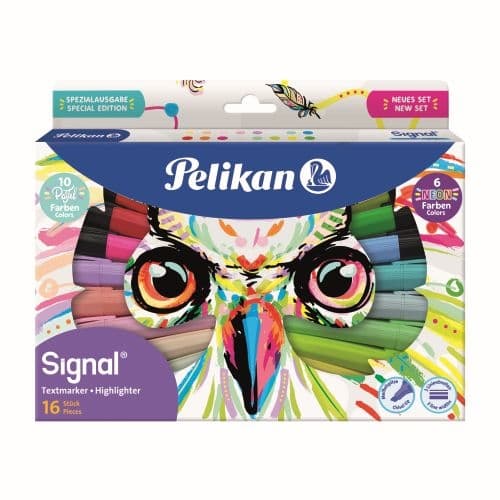 TEXTMARKER SIGNAL SET16 CULORI CUTIE BLISTER