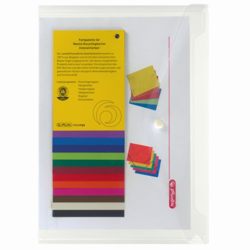 MAPA PROTECTIE A4 INCHIDERE CAPSA TRANSPARENT